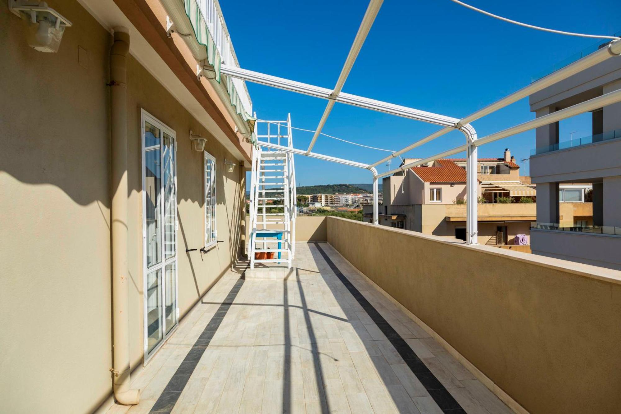 Lovealghero Stanze In Attico Vista Mare Alghero Exterior foto